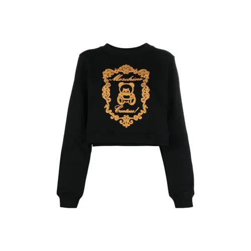 MOSCHINO Черные Женские Свитшоты
