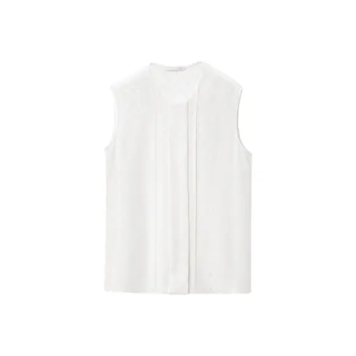 OVV Натуральный белый Цветочный 03 Женские Рубашки