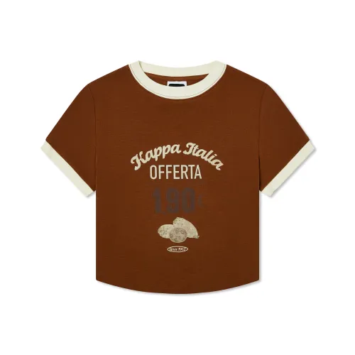 KAPPA T Рубашка Женская Пава Коричневый