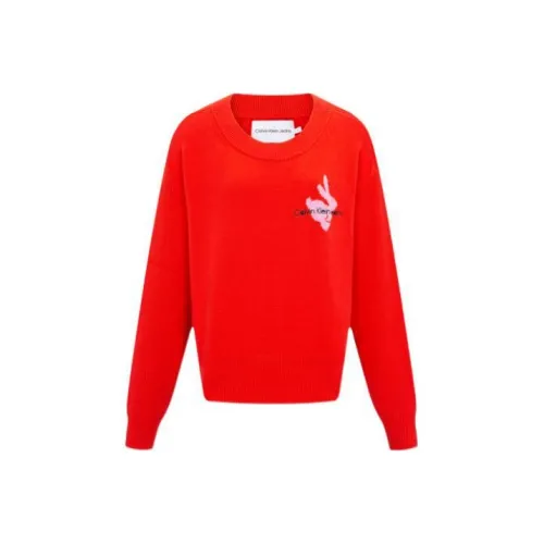 Calvin Klein Красный Женский Трикотаж