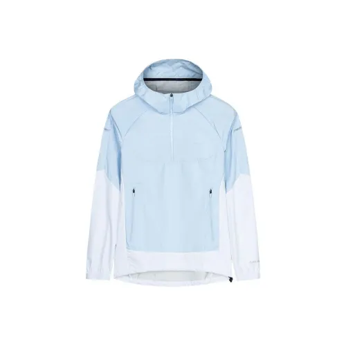 ANTA RUNNING Collection Аква-облачно-синий/Чисто белый Женские Куртки