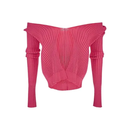 Jacquemus Трикотаж Женский Розовый Красный