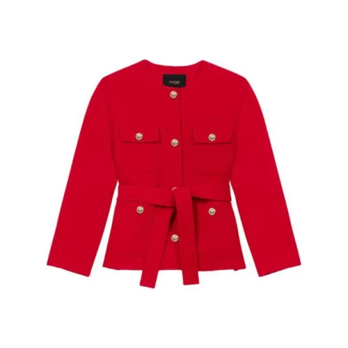 Maje Куртки и Пальто Женские Красные