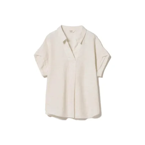 Beams Серый Белый Женские Рубашки