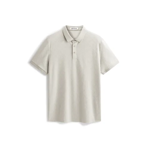 PEACEBIRD MEN Поло Мужское Бежевое 1