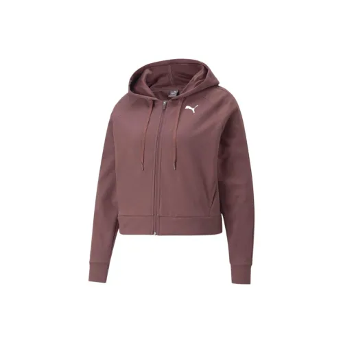 PUMA Sports Life Collection Темно-фиолетовые Женские Свитшоты