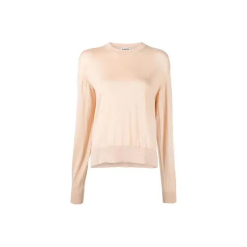 JIL SANDER Светло-желтые женские кашемировые свитеры