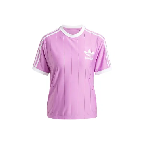 Adidas Originals Adicolor T Shirt Женская Фиолетовая