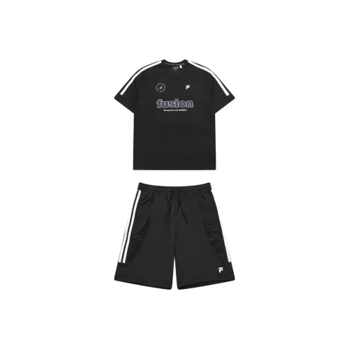 FILA FUSION UNIFORM Повседневная Спортивная Одежда Унисекс Глубокий Черный