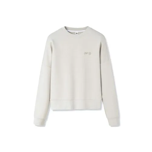 Anta ZONGXUNXILIE Серый оттенок 2 Женские Свитшоты