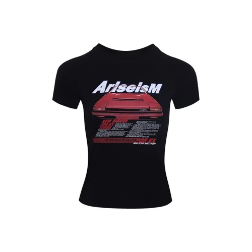 Ariseism Черные Женские Футболки