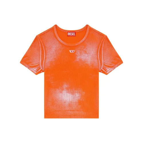 DIESEL Апельсин Женские Футболки