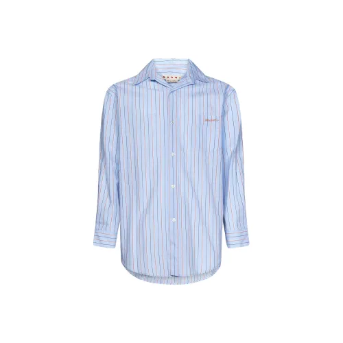 MARNI Светло-синие Женские Рубашки