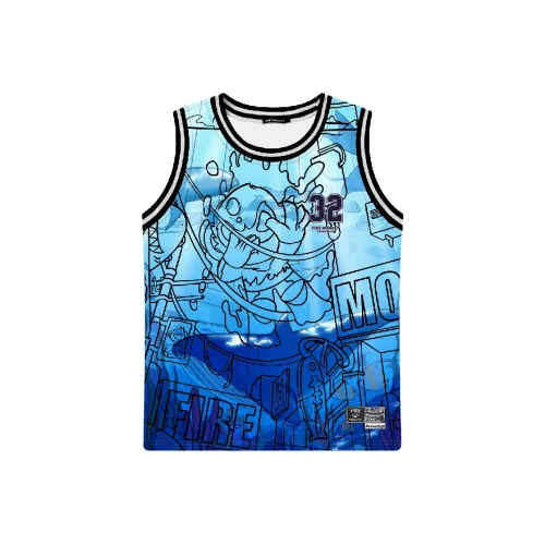 FireMonkey Баскетбольная Джерси Унисекс Синяя