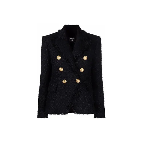BALMAIN Черные Женские Куртки