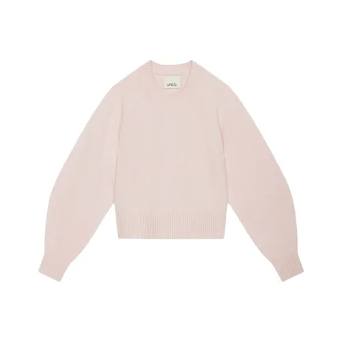 ISABEL MARANT Светло-розовый Женские кашемировые свитеры