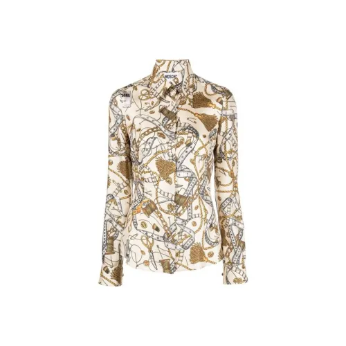 MOSCHINO Бежевые Женские Рубашки