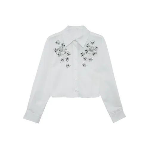 Icicofficial Рубашка Женская Белая