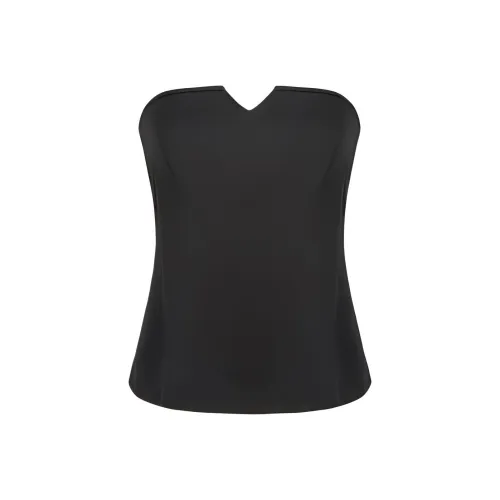 SUNDAY LIFE Без бретелек Топ Женский Черный
