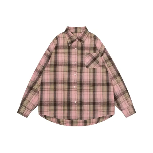 ZXZA Розовые Женские Рубашки