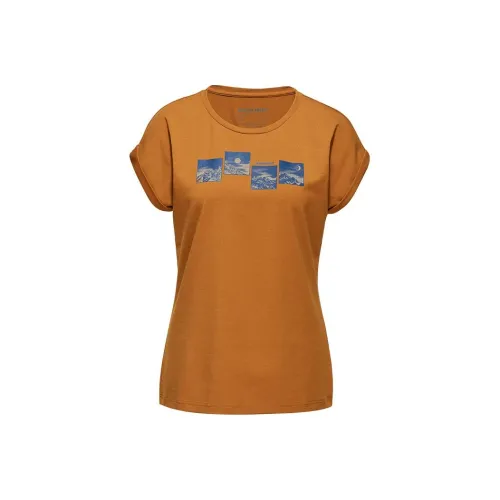 MAMMUT T-Shirt Женская Cheetah Желтый