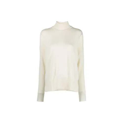JIL SANDER Белый Женские Кашемировые Свитеры