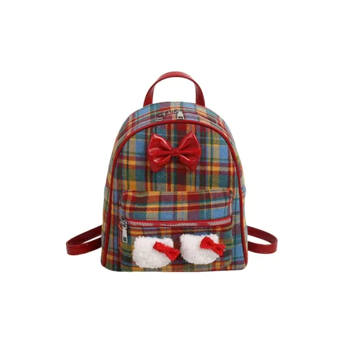 Juju Jimmy Нейлон Рюкзак Стандартный Женский Красный