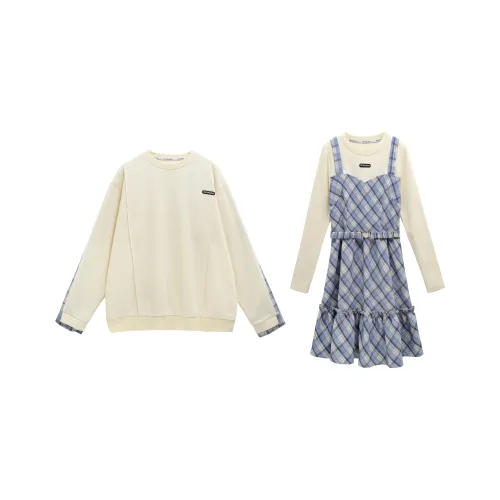 Tryforlove Комплект для пары Унисекс Абрикос Синий