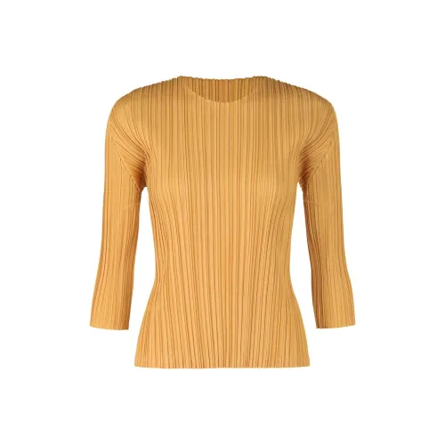 ISSEY MIYAKE SS24 Трикотаж Женский Желтый