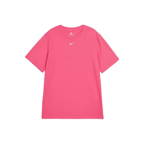 nike Т-рубашка с рукавом-трубкой женская светлая цвет Melted Red