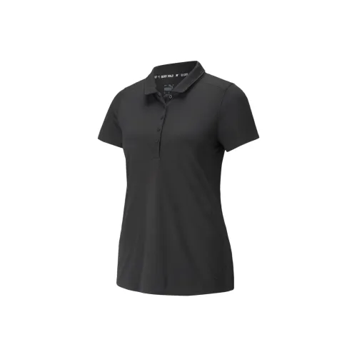 PUMA POLO DE GOLF Gamer Femme Polo Женские Черный