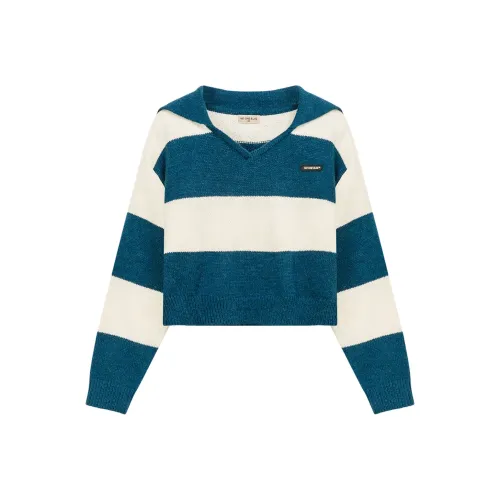 NO ONE ELSE Трикотаж Женский Морской Синий