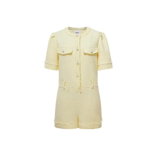 D'zzit Желтое Женское Боди