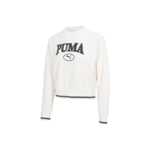 PUMA Белый Женские Свитшоты