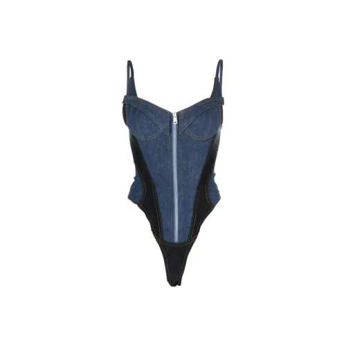 Mugler Синий Женское Боди