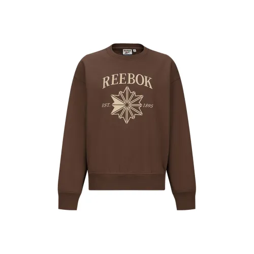 Reebok Толстовка Женская Коричневая