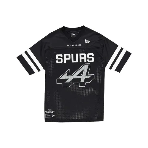 NBA San Antonio Spurs Alpine F1 Команда X Баскетбол Джерси New Era Специальная версия Мужской Черный