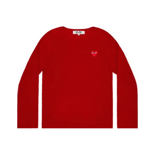 CDG Play Кашемир Свитер Женские Красный