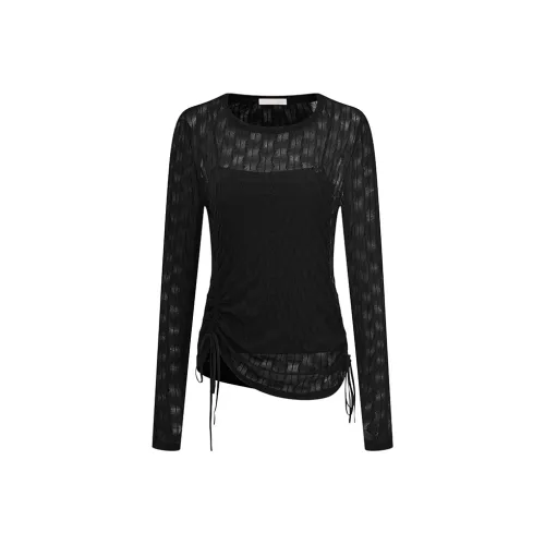 RARE Черные Женские Рубашки