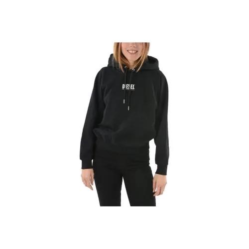DIESEL Черные Женские Свитшоты