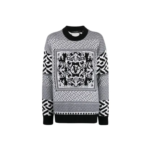 VERSACE Серый Женские Кашемировые Свитеры