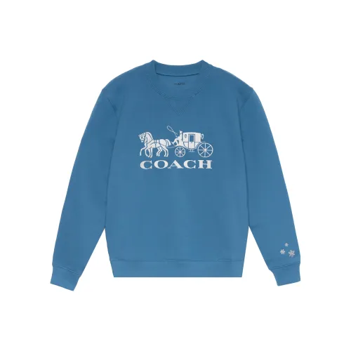 COACH Синие Женские Толстовки