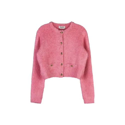 MIU MIU Розовые Женские Свитеры