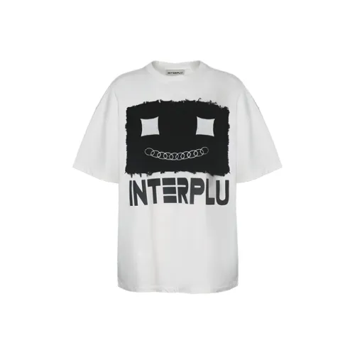 INTERPLU Белая Унисекс Футболка