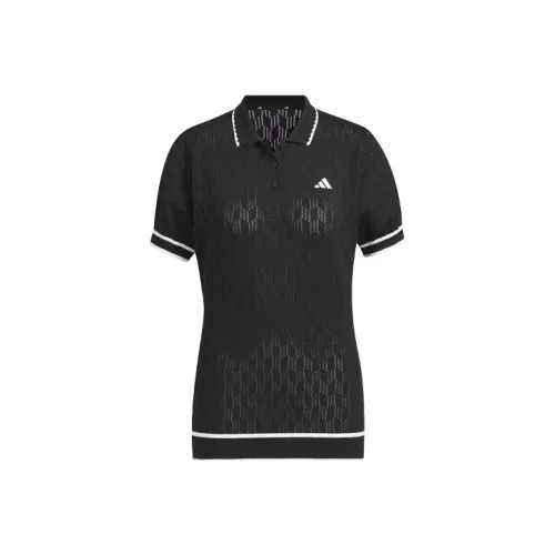 Adidas Черные Женские Поло