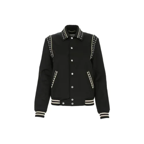 SAINT LAURENT Куртка Женская Черная