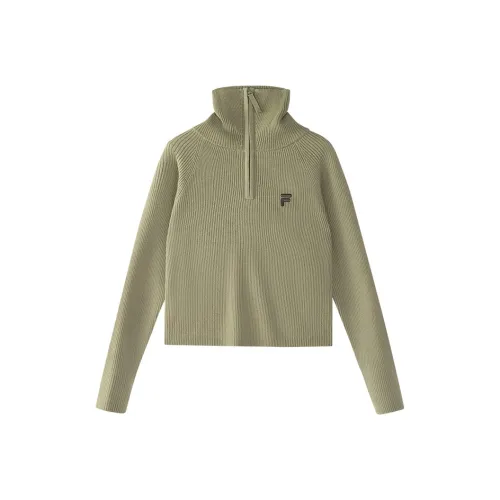 FILA FUSION Трикотаж Женский Темно-умбровый Хаки