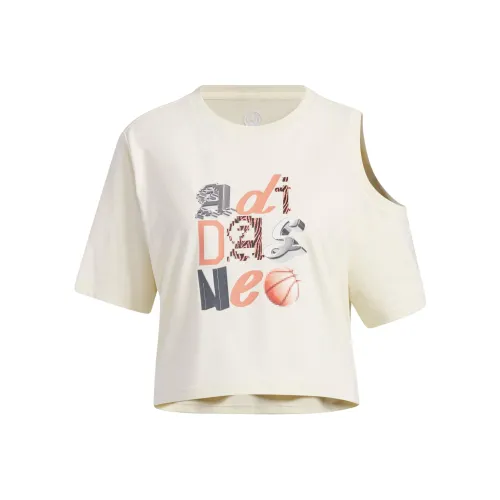 ADIDAS NEO T Рубашка Женская Айвори