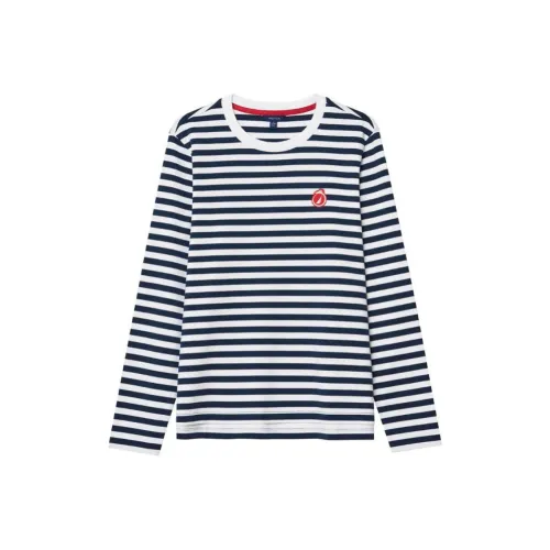 NAUTICA T Рубашка Женская Светлая Темно-Синяя