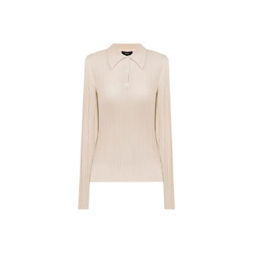 THEORY Поло Женское Бежевое